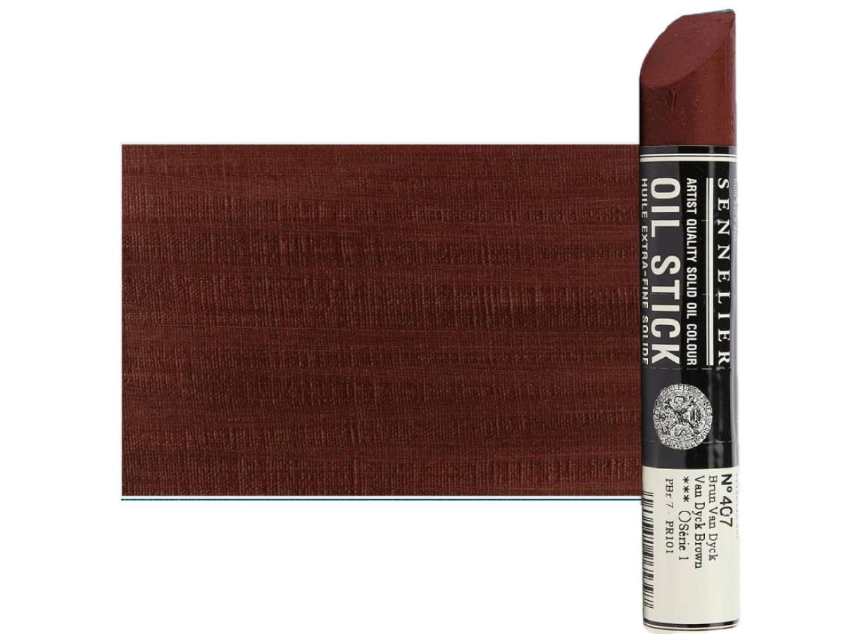 SENNELIER ÖL-STICK 38ML S1 VAN DYK BRAUN 407 1