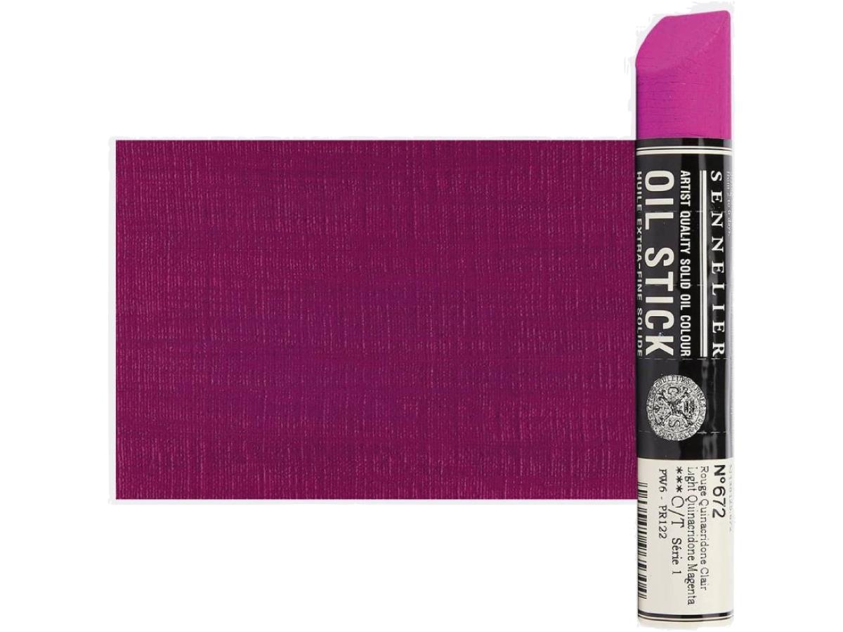 SENNELIER ÖL-STICK 38ML S1 CHINACRIDON ROT HELL 672 1