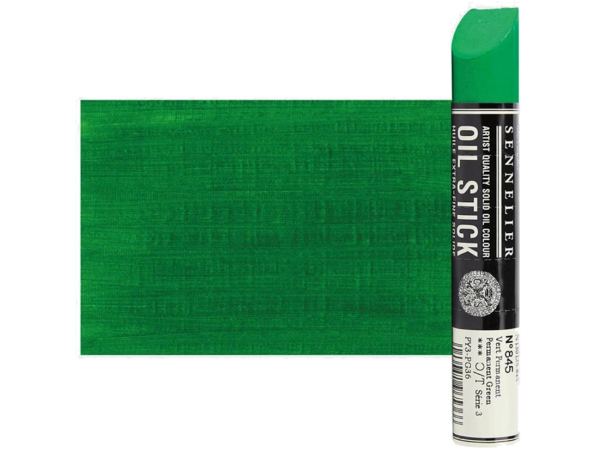 SENNELIER ÖL-STICK 38ML S3 PERMANENTGRÜN 845 1