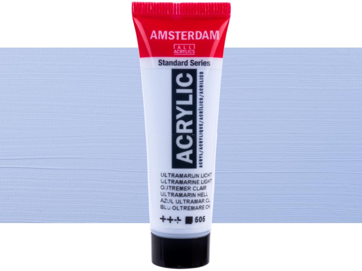 TALENS AMSTERDAM STANDARD ACRYL 20ML 505 ULTRAMARIN HELL 1