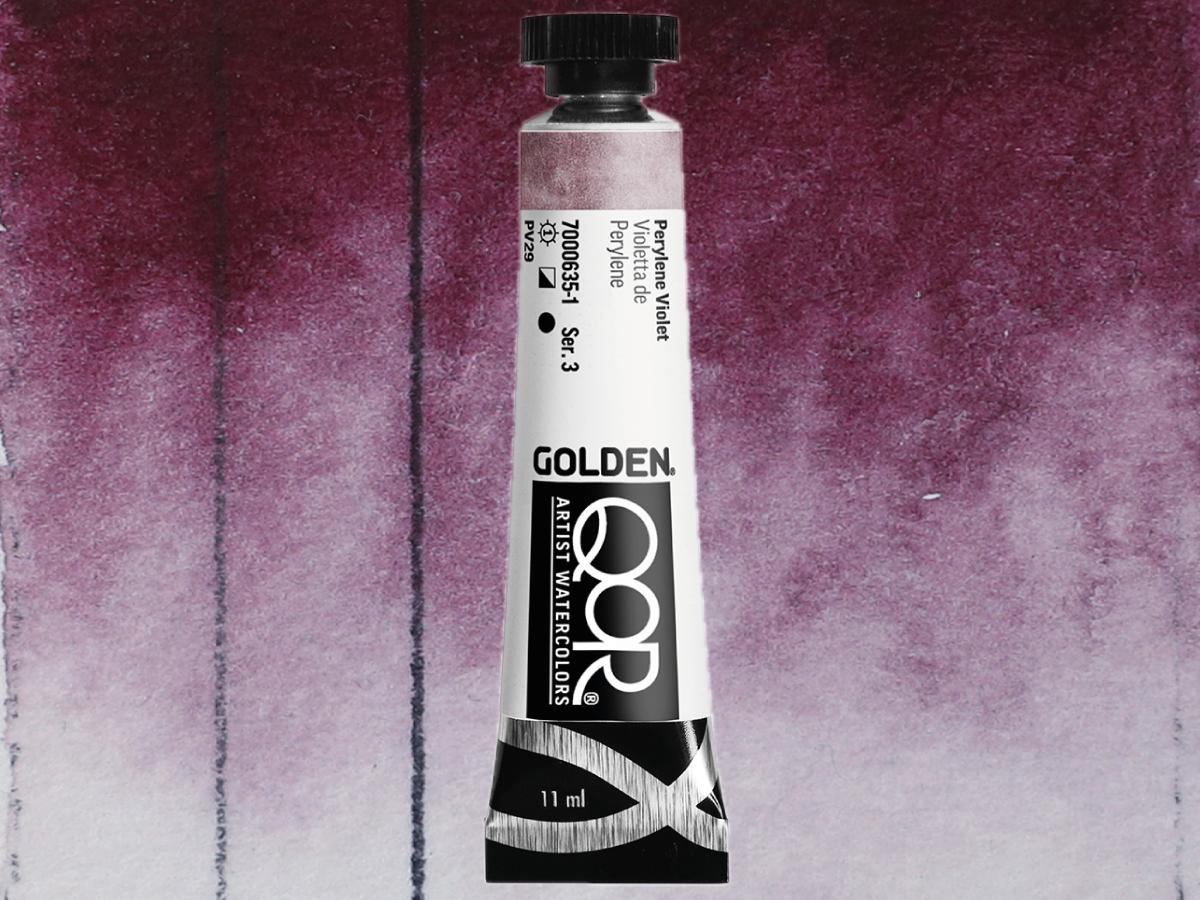 GOLDEN QOR WATERCOLOR 11ML SERIE 3 PERYLENE VIOLET 635 1