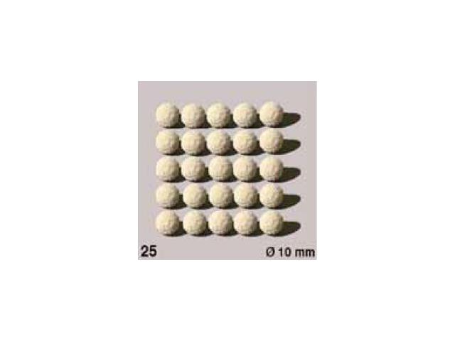 SCHWAMMGUMMIKUGELN 10MM (25 ST) 01.08110.25 1