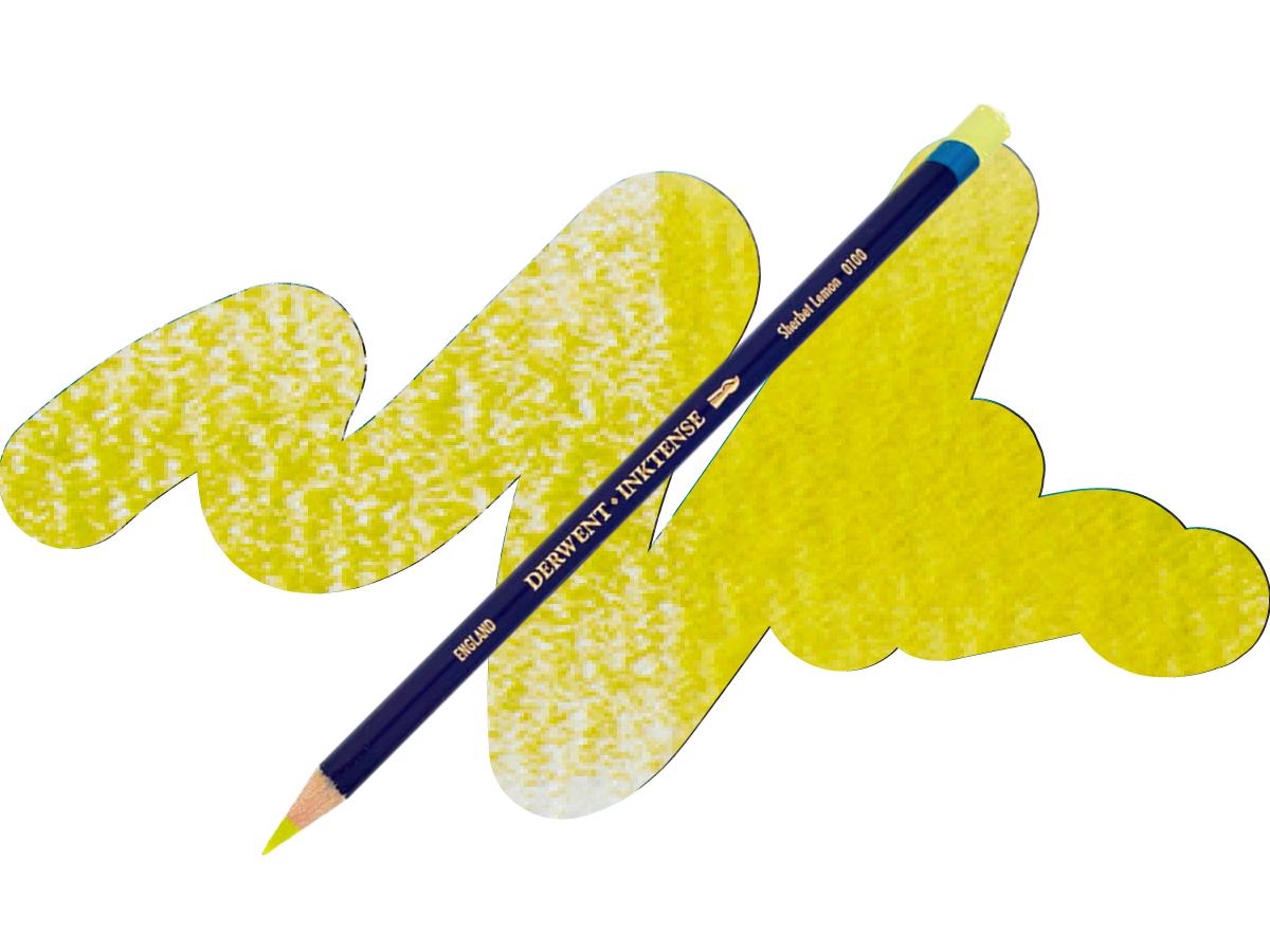 DERWENT INKTENSE AQUARELLSTIFT 0100 SHERBERT LEMON 1