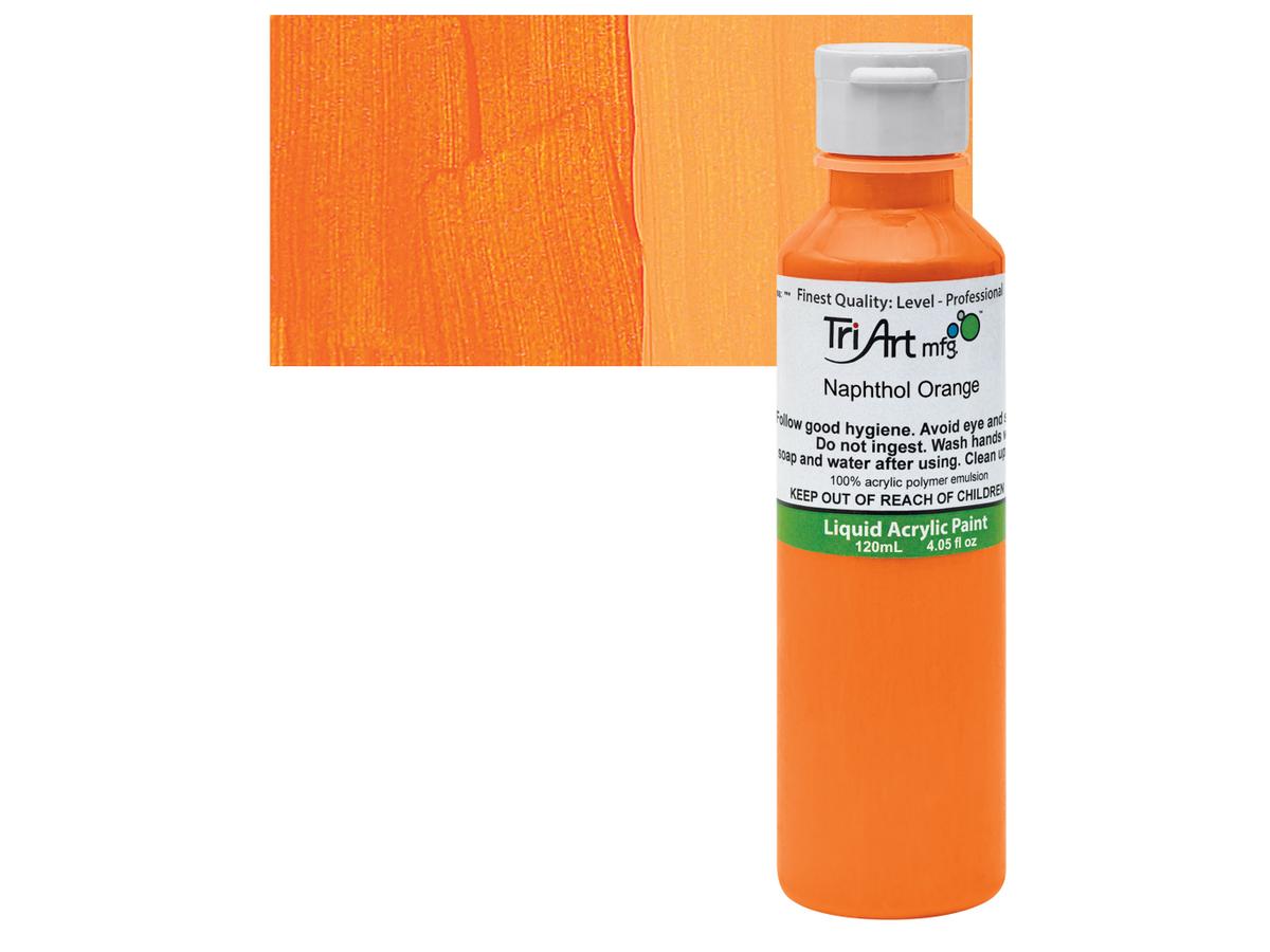 TRI-ART LIQUID 120ML 502 S5 NAPHTHOL ORANGE 1