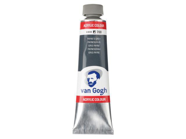 VAN GOGH ACRYL 40ML 708 PAYNEGRAU 1