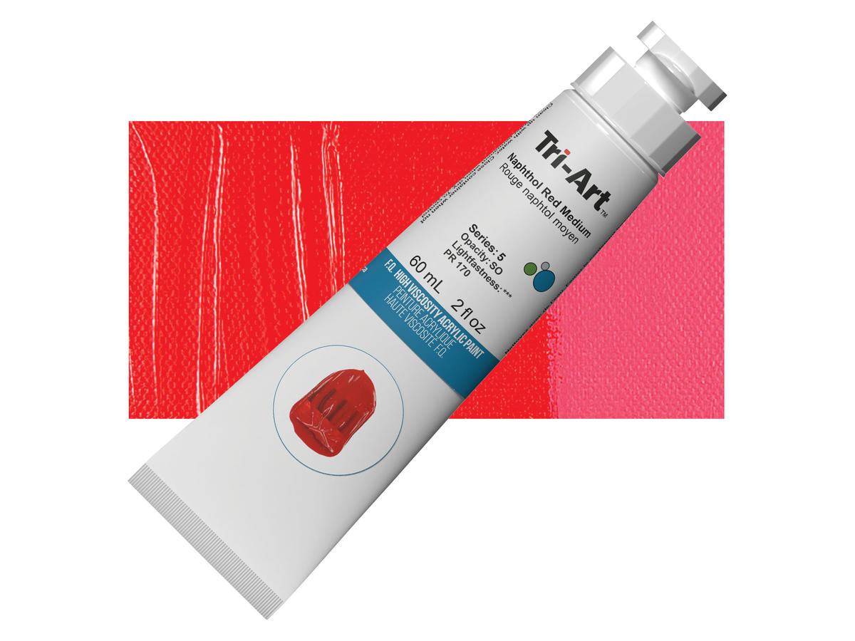 TRI-ART ACRYLFARBE 60ML S5 NAPHTOLROT MITTEL IMITAT 1