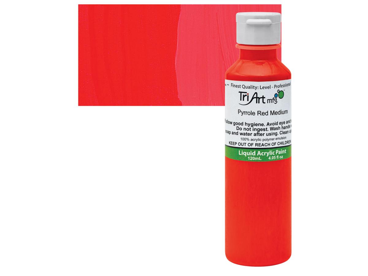 TRI-ART LIQUID 120ML 909 S9 PYRROLE RED MEDIUM 1