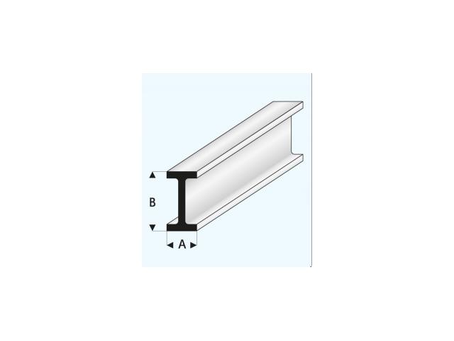 I-PROFIL (A=)1,5X(B=)3,0MM 1METER 414-51 1