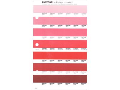 PANTONE PMS SOLID CHIPS ERSATZSEITE 40U 1