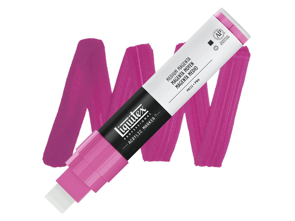 LIQUITEX ACRYL MARKER 0500 15MM MEDIUM MAGENTA 1