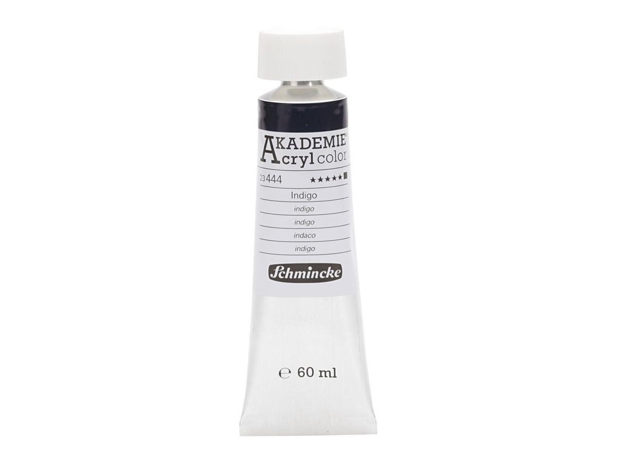 SCHMINCKE AKADEMIE ACRYL COLOR 60ML S1 444 INDIGO 1