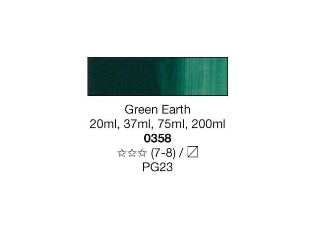 LUKAS STUDIO ÖLFARBE 200 ML 358 GRÜNE ERDE 1