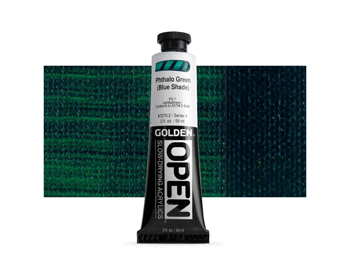GOLDEN OPEN 59ML 7270 PHTHALOGRÜN BLÄULICH 1