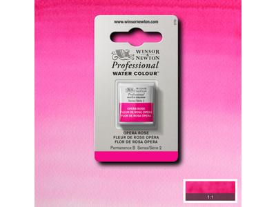 WINSOR & NEWTON AQUARELLFARBE 1/2 NÄPF 448 OPERNROSA 1