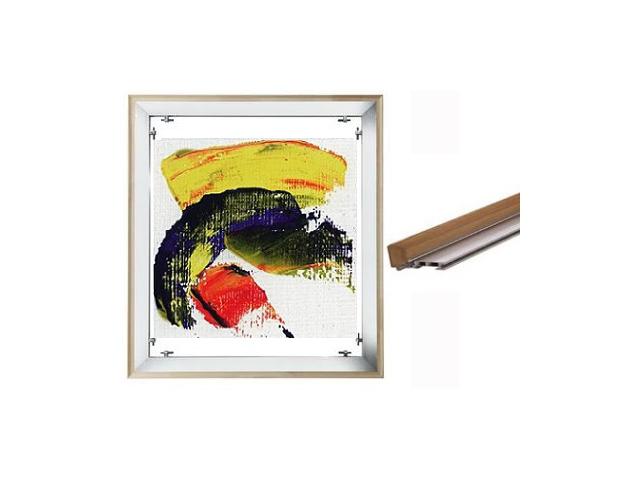 ALUFRAME BARCELONA 100X100CM, 45MM 1