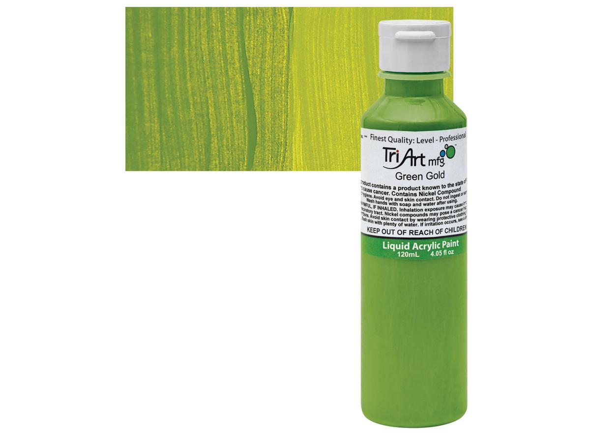TRI-ART LIQUID 120ML 727 S7 GREEN GOLD 1