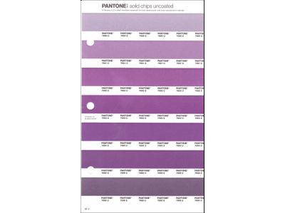 PANTONE PMS SOLID CHIPS ERSATZSEITE 92U 1