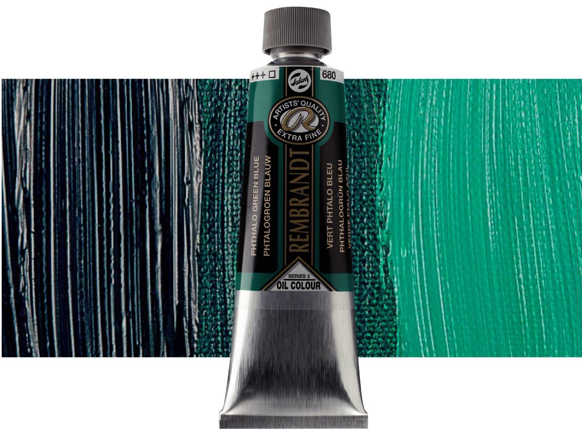 TALENS REMBRANDT ÖLFARBE 150ML PHTHALOBLAUGRÜN 680 1