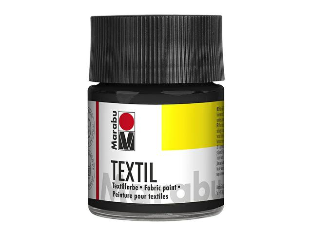 MARABU TEXTILFARBE 50ML 073 SCHWARZ 1