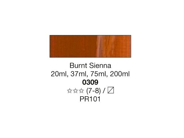 LUKAS STUDIO ÖLFARBE 200 ML 309 SIENA GEBRANNT 1