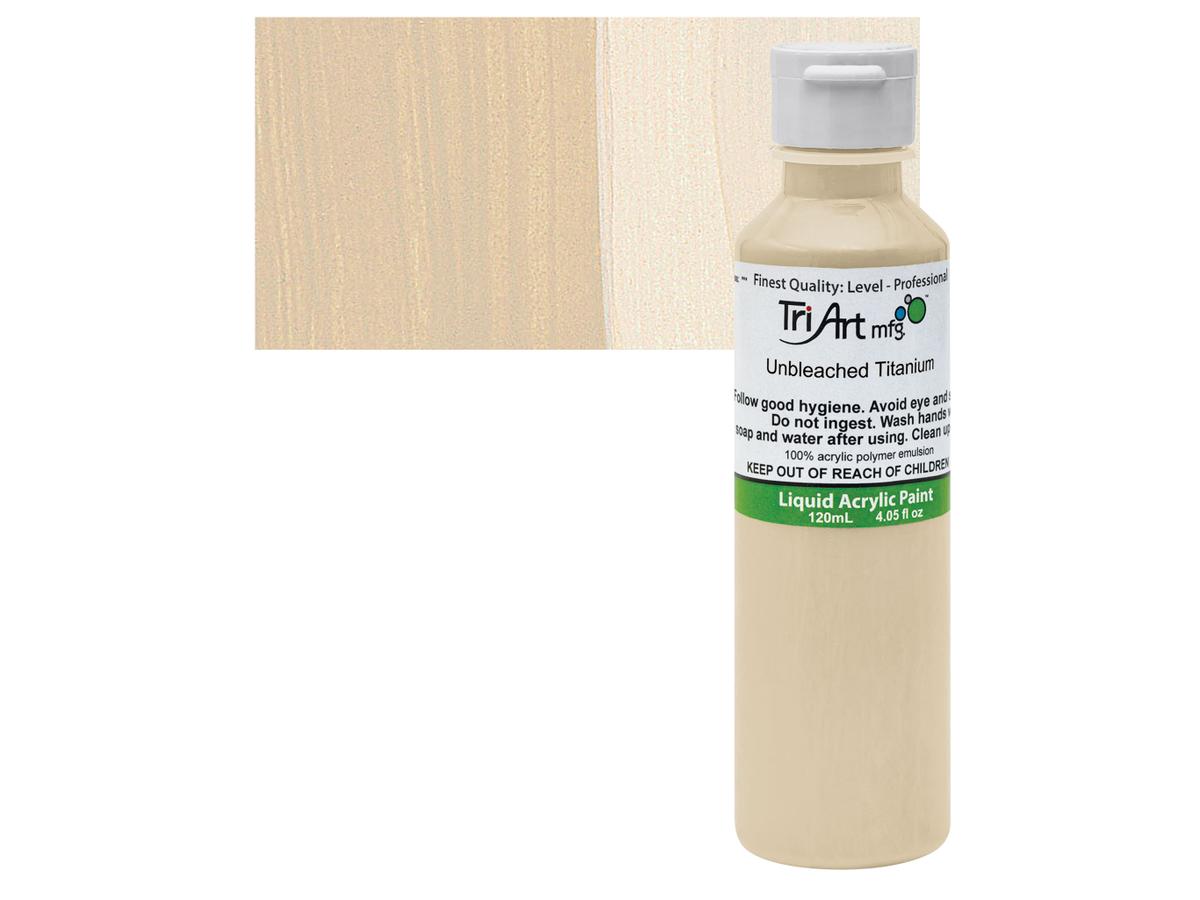 TRI-ART LIQUID 120ML 112 S1 UNBLEACHED TITANIUM 1