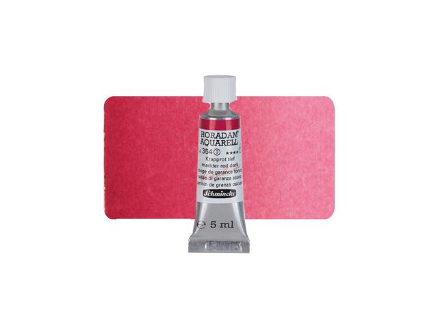 SCHMINCKE HORADAM AQUARELL TUBE 5ML S3 354 KRAPPROT TIEF 1