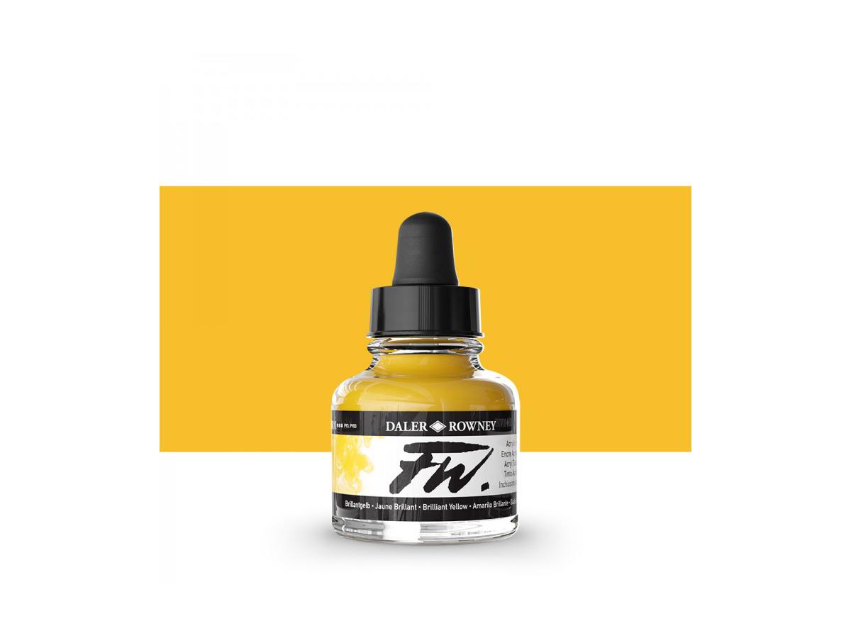 FW ACRYLTUSCHE HELLGELB  607 1