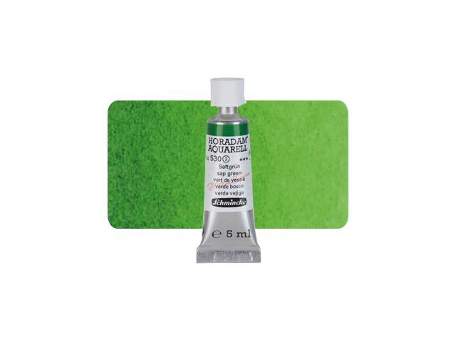 SCHMINCKE HORADAM AQUARELL TUBE 5ML S2 530 SAFTGRÜN 1