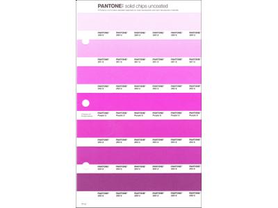 PANTONE PMS SOLID CHIPS ERSATZSEITE 77U 1
