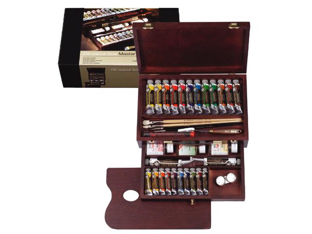 TALENS REMBRANDT ÖLFARBENSET 10X15ML UND 12X40ML MIT ZUBEHÖR 1