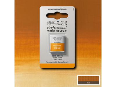 WINSOR & NEWTON AQUARELLFARBE 1/2 NÄPF 285 GOLDOCKER 1