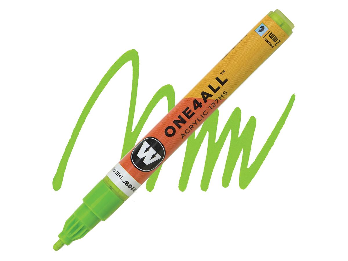 MOLOTOW ONE4ALL MARKER 127HS 221 2MM GRASSHOPPER 1