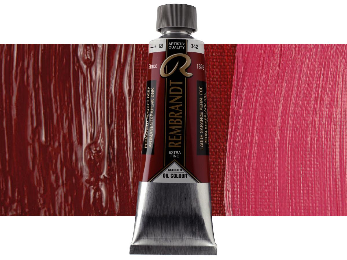 TALENS REMBRANDT ÖLFARBE 150ML PERMANENTKRAPPLACK DUNKEL 342 1