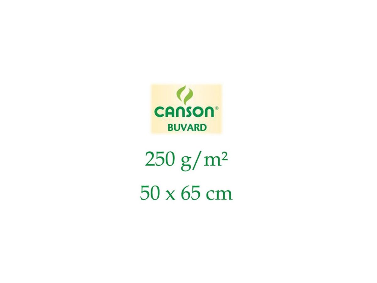 CANSON BLOTTING BLATT LÖSCHPAPIER 50X65CM 250GRAMM 1