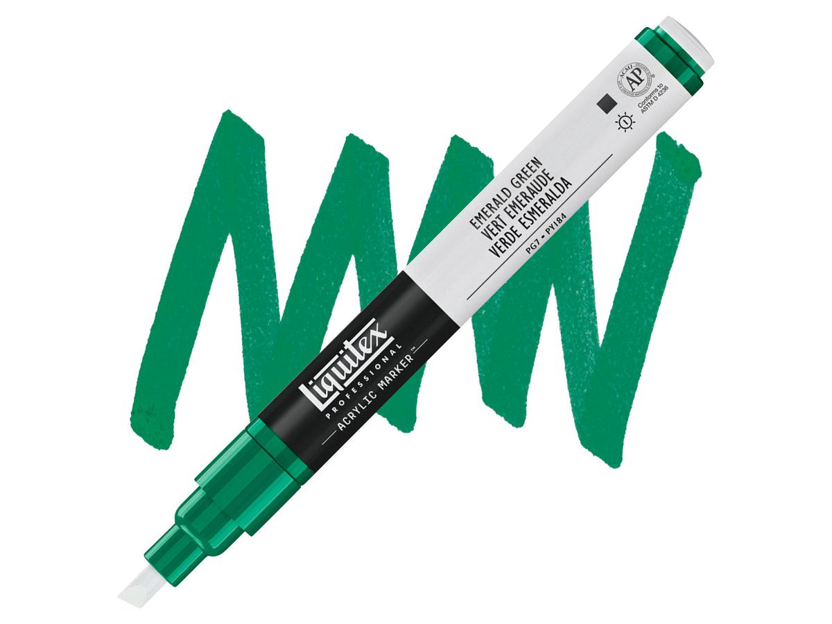 LIQUITEX ACRYL MARKER 0450 2MM EMERALD GREEN 1