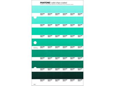 PANTONE PMS SOLID CHIPS ERSATZSEITE 168C 1