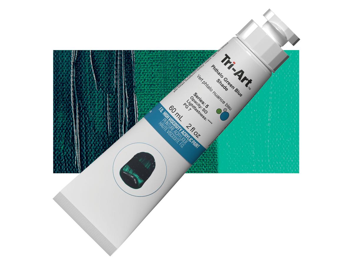 TRI-ART ACRYLFARBE 60ML S5 PHTHALO GRÜN BLAUTON 1