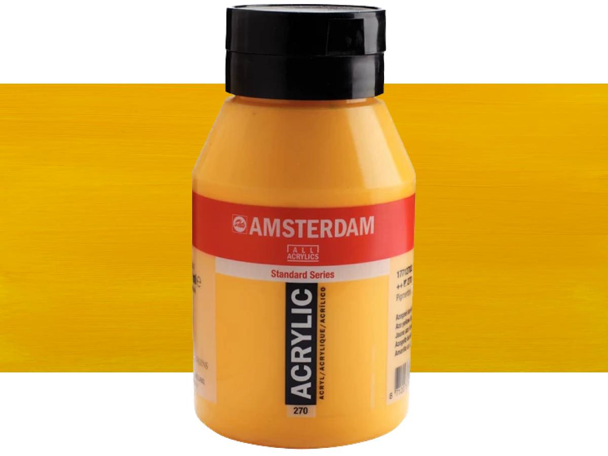 TALENS AMSTERDAM STANDARD ACRYL 1LTR 270 AZOGELB DUNKEL 1