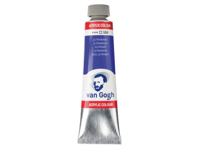 VAN GOGH ACRYL 40ML 504 ULTRAMARINBLAU 1