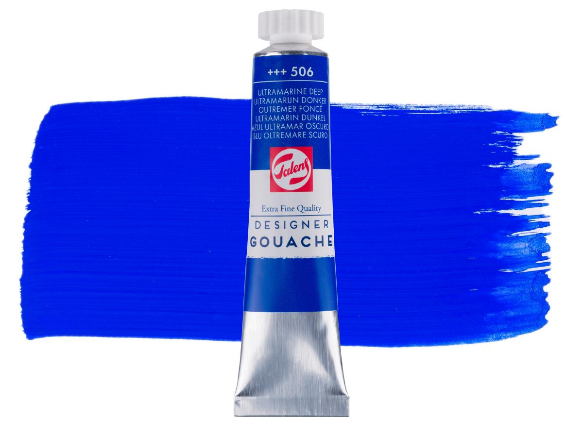 TALENS GOUACHE EXTRA FINE 20ML ULTRAMARIN DUNKEL 506 1