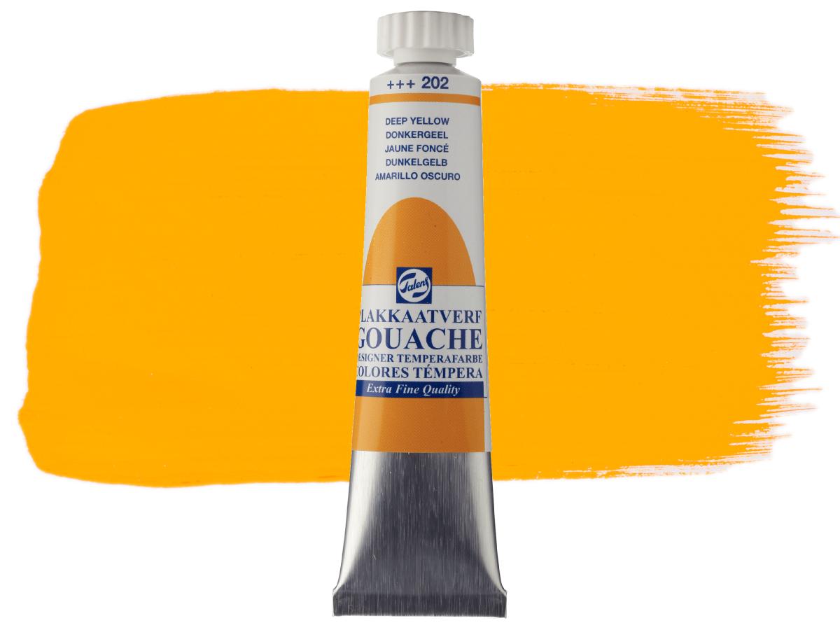 TALENS GOUACHE EXTRA FIJN 20ML DUNKELGELB 202 1