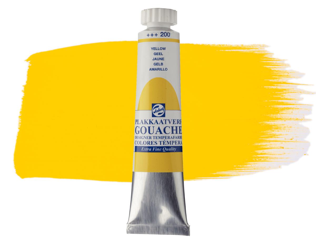 TALENS GOUACHE EXTRA FINE 20ML GELB 200 1