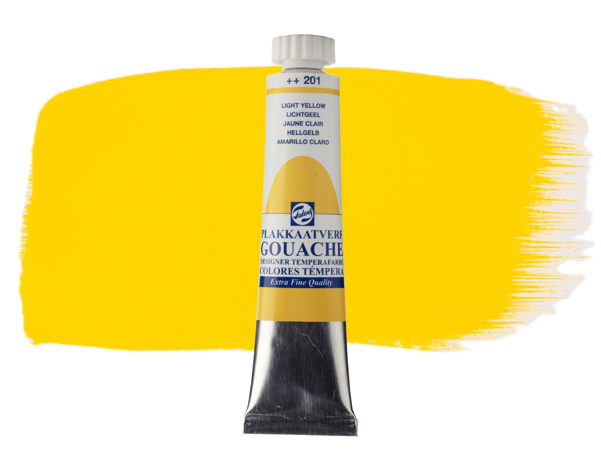 TALENS GOUACHE EXTRA FINE 20ML HELLGELB 201 1