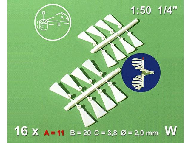 1:50 SPINDELSTUFEN (16 STÜCK) 1