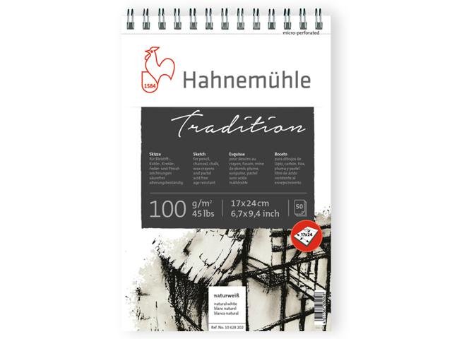 50VELMÜHLE TRADITION SKIZZENBLOCK 100G/M² 30X42CM 50BLATT 1