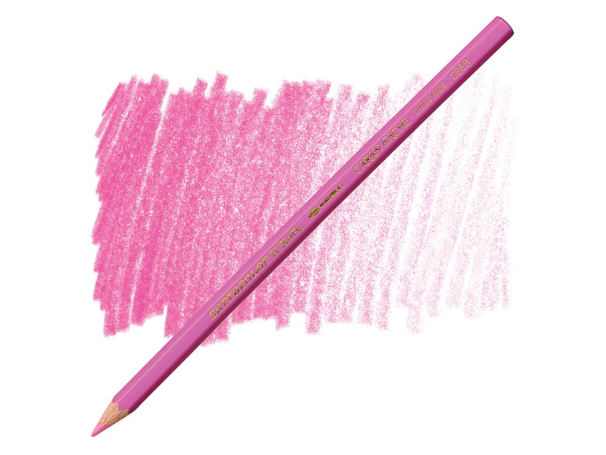 CARAN D'ACHE SUPRACOLOR 091 AQUARELLSTIFT HELLPURPUR 1