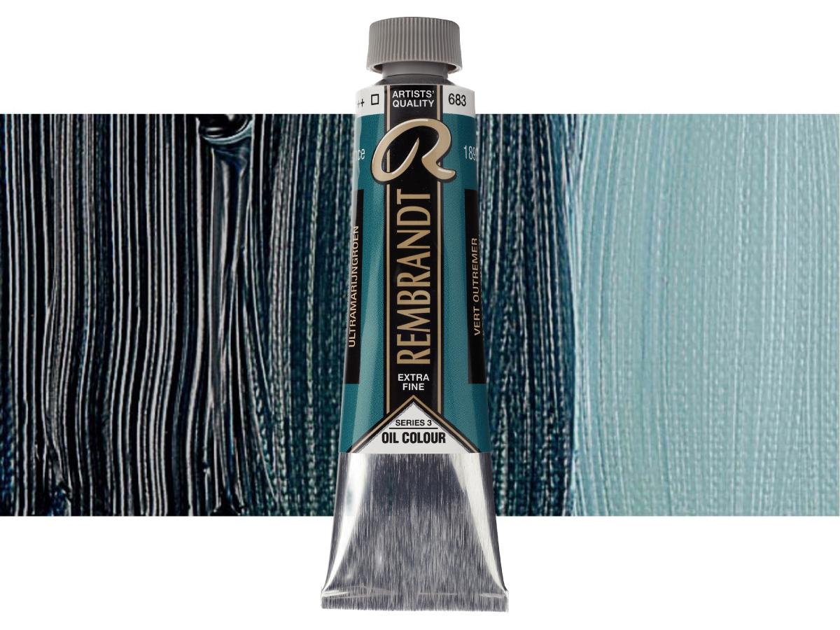 TALENS REMBRANDT ÖLFARBE 40ML ULTRAMARIN GRÜN 683 1