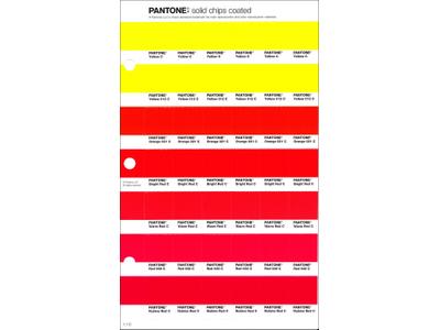 PANTONE PMS SOLID CHIPS ERSATZSEITE 1.1C 1