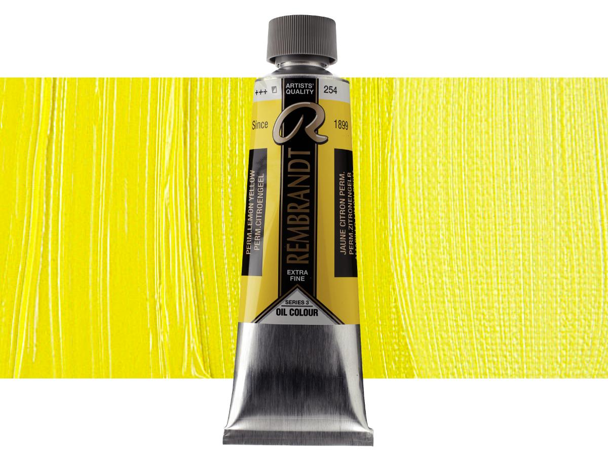 TALENS REMBRANDT ÖLFARBE 150ML PERMANENT ZITRONENGELB 254 1