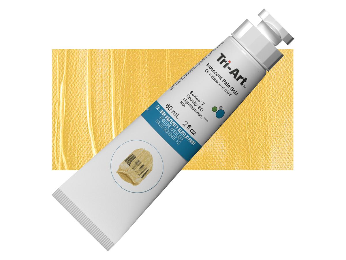 TRI-ART ACRYLFARBE 60ML S7 IRSIRENDES GOLD HELL 1